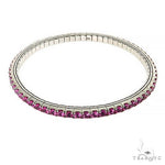 Cherry Blossom Stretch Bangle Bracelet 69887 - Image 2