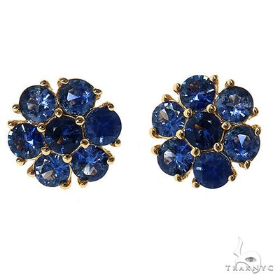 Ocean Breeze Flower Earrings Large 69897 - Image 1