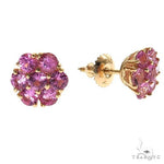 Cherry Blossom Flower Earrings Large 69903 - Image 2