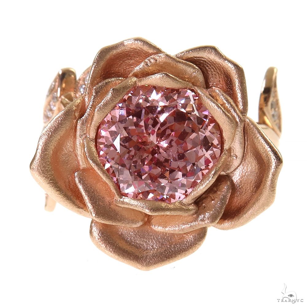 Portuguese Pink Radiance Rose Ring 69914 | TraxNYC