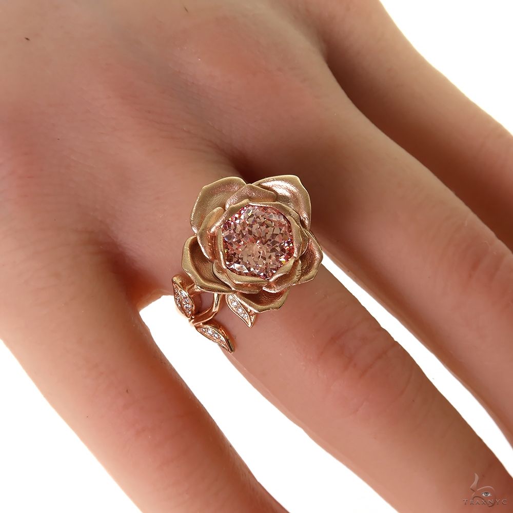 Portuguese Pink Radiance Rose Ring 69914 | TraxNYC