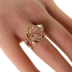 Portuguese Pink Radiance Rose Ring 69914 - Image 7