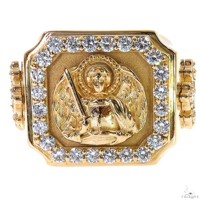 Custom Made St. Jude Diamond Ring 69917 - Image 1