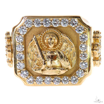 Custom Made St. Jude Diamond Ring 69917 - Image 1