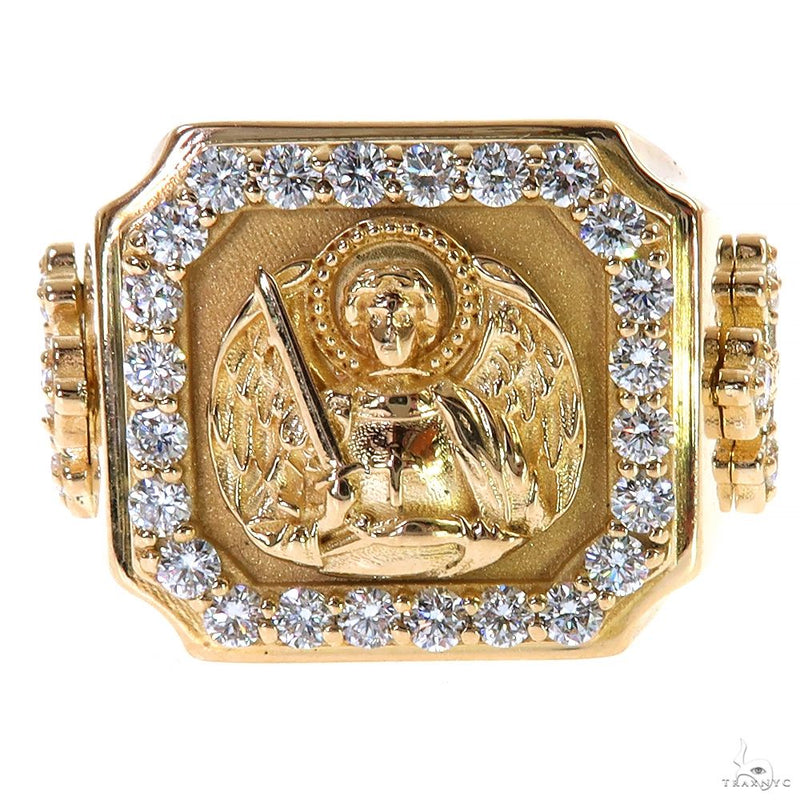 Custom Made St. Jude Diamond Ring 69917 - Image 1