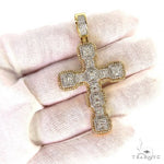 Baguette Diamond Cross Pendant 69951 - Image 7