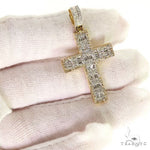 Baguette Diamond Cross Pendant 69954 - Image 7