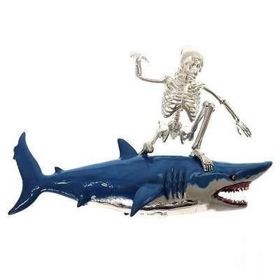 Skeleton Shark Surfer