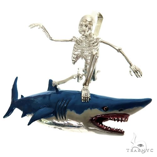 Skeleton Shark Surfer 69965 | TraxNYC