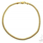 14K Yellow Gold Solid Thin Miami Cuban Link Bracelet 8 Inches 2.6mm 69987 - Image 1