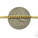 14K Yellow Gold Solid Thin Miami Cuban Link Bracelet 8 Inches 2.6mm 69987 - Image 5