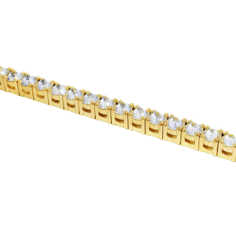 14K Gold 25 Pt Upside Down Lab Diamond Tennis Bracelet, photo 6 of 9