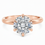 Audrey Six-Prong Diamond Engagement Ring 68943