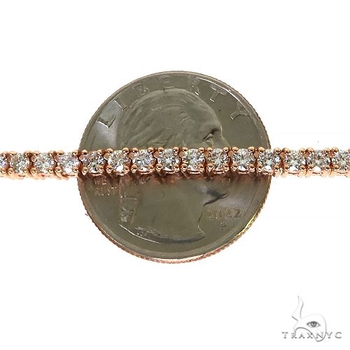 14K Gold tennis chain, 3.2 mm, photo 5 of 6