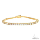 14K Gold 7 Pt. Natural Diamond Tennis Bracelet 66785