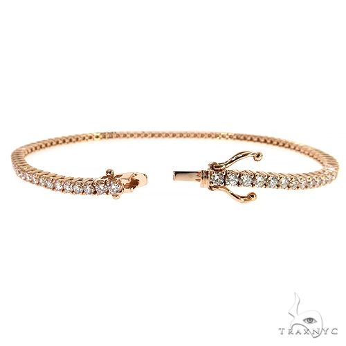 7 Pt Diamond Tennis  Bracelet 70726 - Image 2