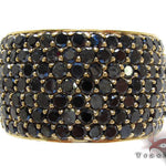7 Row Fully Black Diamond Ring 23499 - Image 2