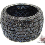 7 Row Fully Black Diamond Ring 23500 - Image 5