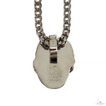 Mini Donald Trump Pendant with Franco Chain Set .925 Silver 70001 - Image 4