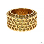 TraxNyc Mens Honeycomb Ring 70020 - Image 2