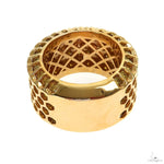 TraxNyc Mens Honeycomb Ring 70020 - Image 4