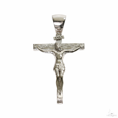 Silver Crucifix Jesus Cross Small 71146