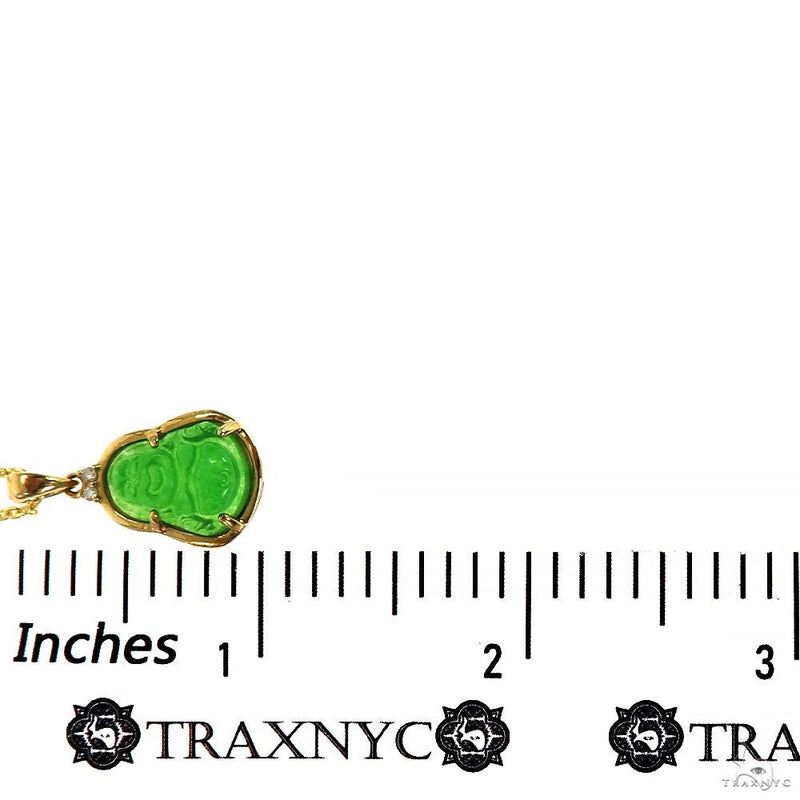 Jade Stone Buddha Pendant Necklace 70027 - Image 6