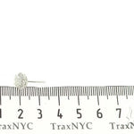 Big Center Stone Diamond Stud Earrings 70030 - Image 5