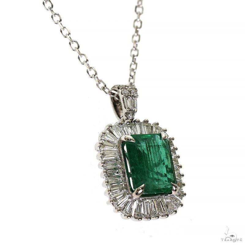 TraxNYC Ballerina Collection Emerald Necklace 70050 - Image 2