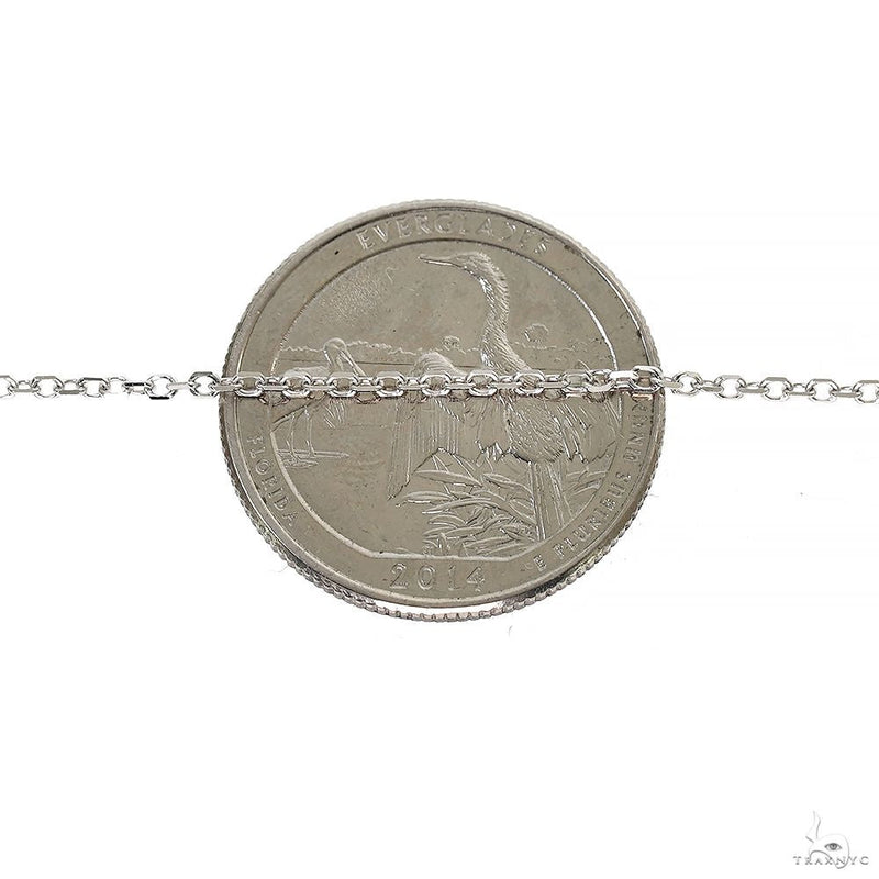 TraxNYC Ballerina Collection Blue Sapphire Necklace 70051 - Image 5