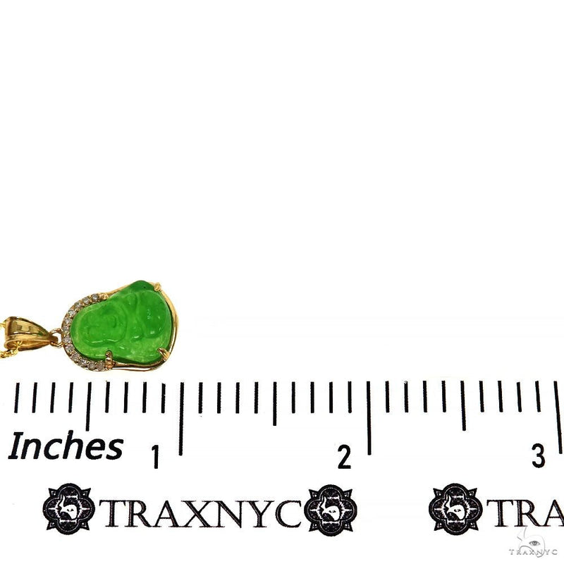 Jade Stone Buddha Pendant Necklace 70055 - Image 5