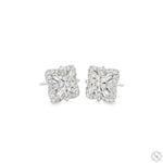 Luminous Blossom Studs Diamond Earrings 70094 - Image 3