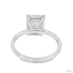 Solitaire Emerald Diamond Engagement Ring (M) 70115 - Image 6
