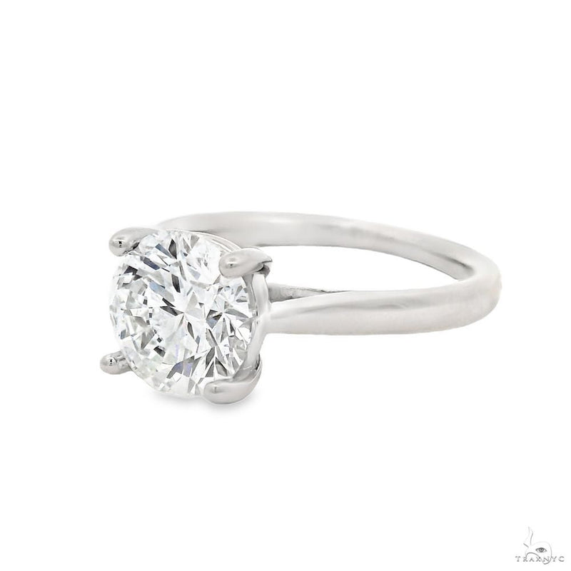 Solitaire Round Brilliant Diamond Engagement Ring 70119 - Image 2