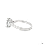 Solitaire Round Brilliant Diamond Engagement Ring 70119 - Image 4