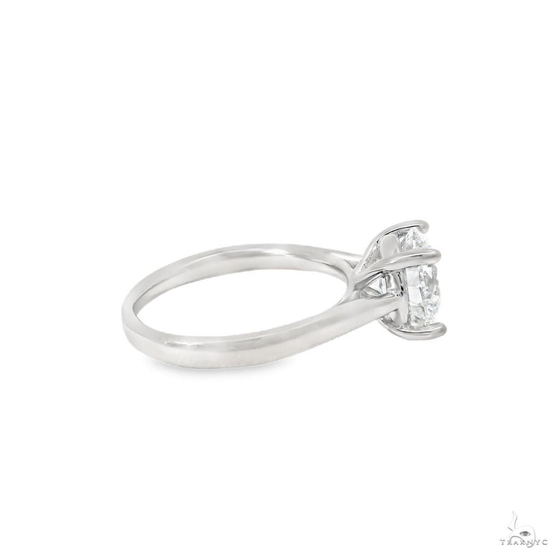 Solitaire Round Brilliant Diamond Engagement Ring 70119 - Image 5