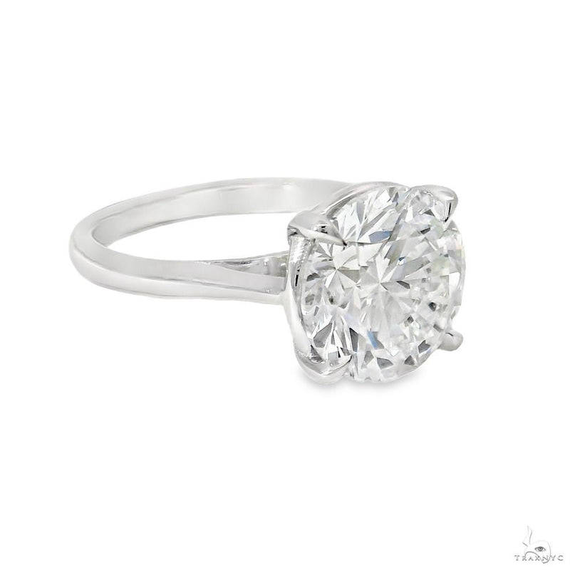 Solitaire Round Brilliant Diamond Engagement Ring 70120 - Image 3