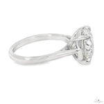 Solitaire Round Brilliant Diamond Engagement Ring 70120 - Image 4