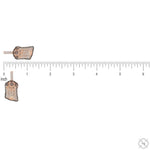 TraxNYC's Black and White Diamond Jesus Head Pendant Mini 70192 - Image 6