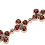 TraxNYC Red Petal Bracelet 70214 - Image 3