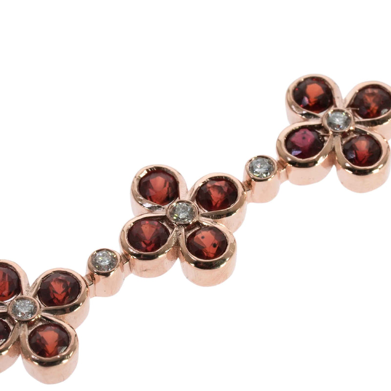 TraxNYC Red Petal Bracelet 70214 - Image 3