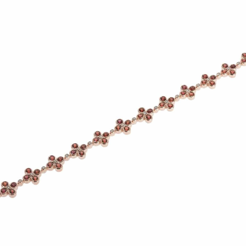 TraxNYC Red Petal Bracelet 70214 - Image 4