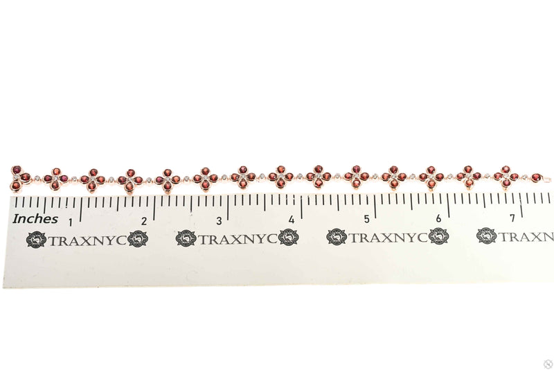 TraxNYC Red Petal Bracelet 70214 - Image 5