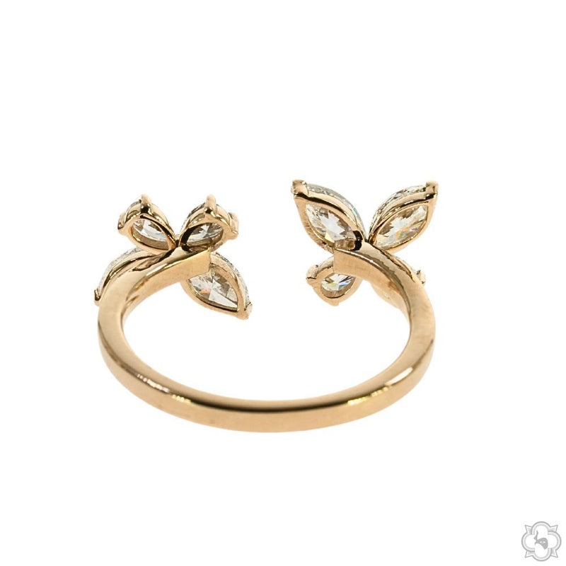 TraxNYC Natural Floating Butterfly Ring 70219 - Image 2