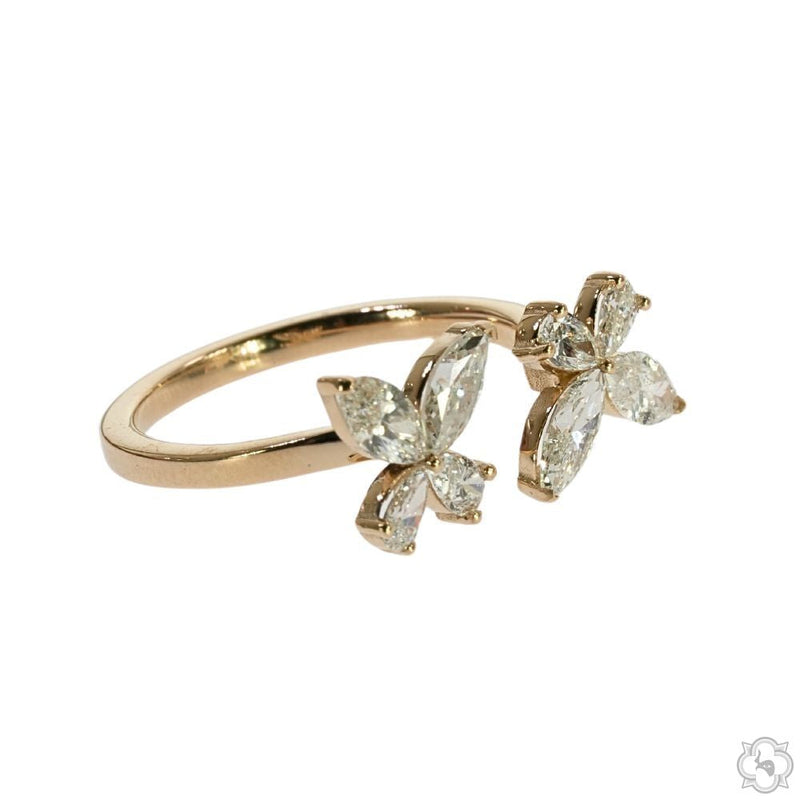 TraxNYC Natural Floating Butterfly Ring 70219 - Image 3