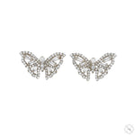 Diamond Butterfly Earrings 70239