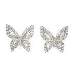 Diamond Butterfly Earrings 70240