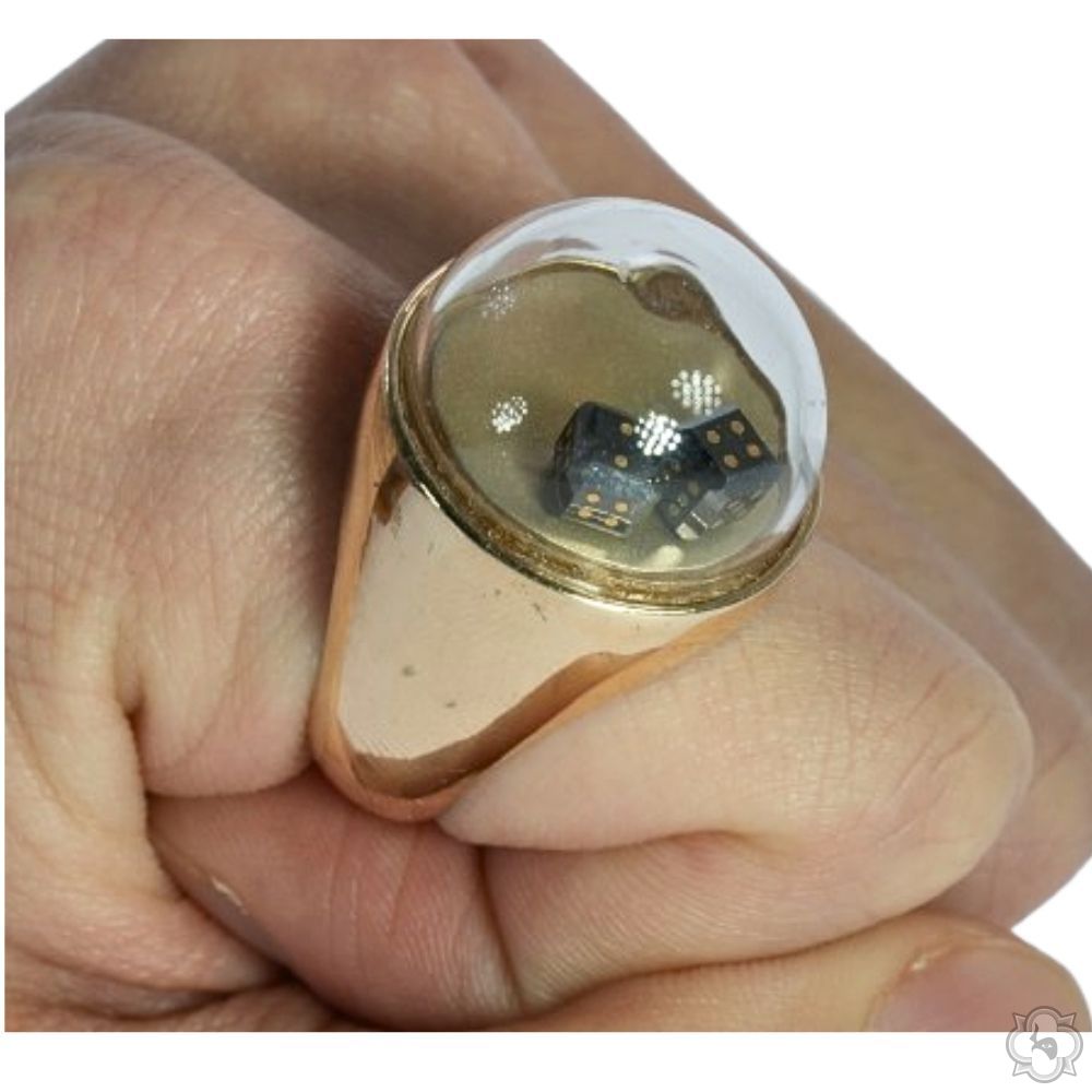 Dice Dome Ring 70251 | TraxNYC