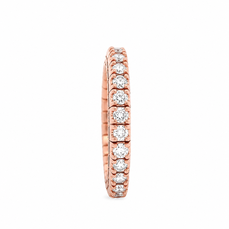 Adjustable Diamond Tennis Ring 70267