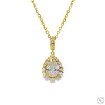 Pear Shape Diamond Necklace 70288 - Image 1